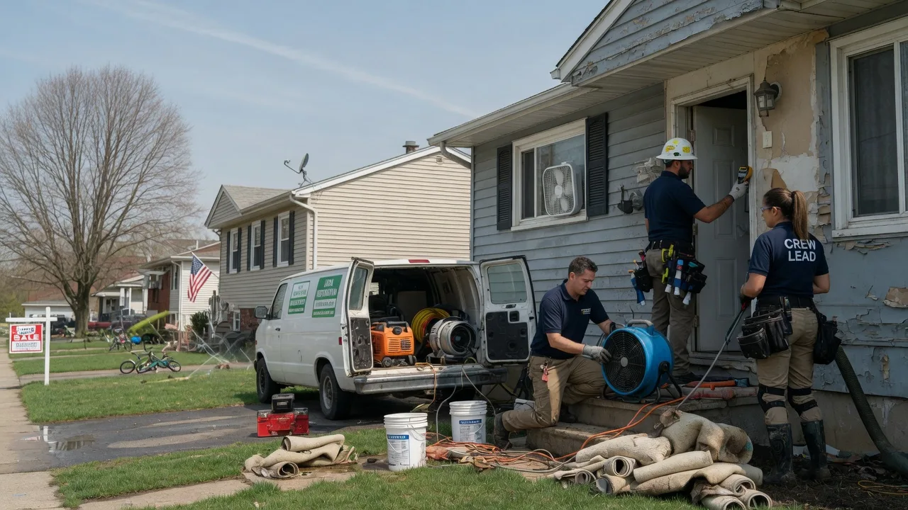 Flood Cleanup in Marble City, OK near me
