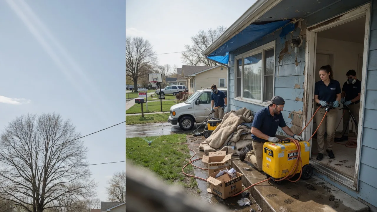 Basement Flood Cleanup in Marble City, OK near me